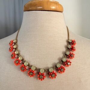J. Crew Blooming Flowers Statement Necklace - Women Jewelry
